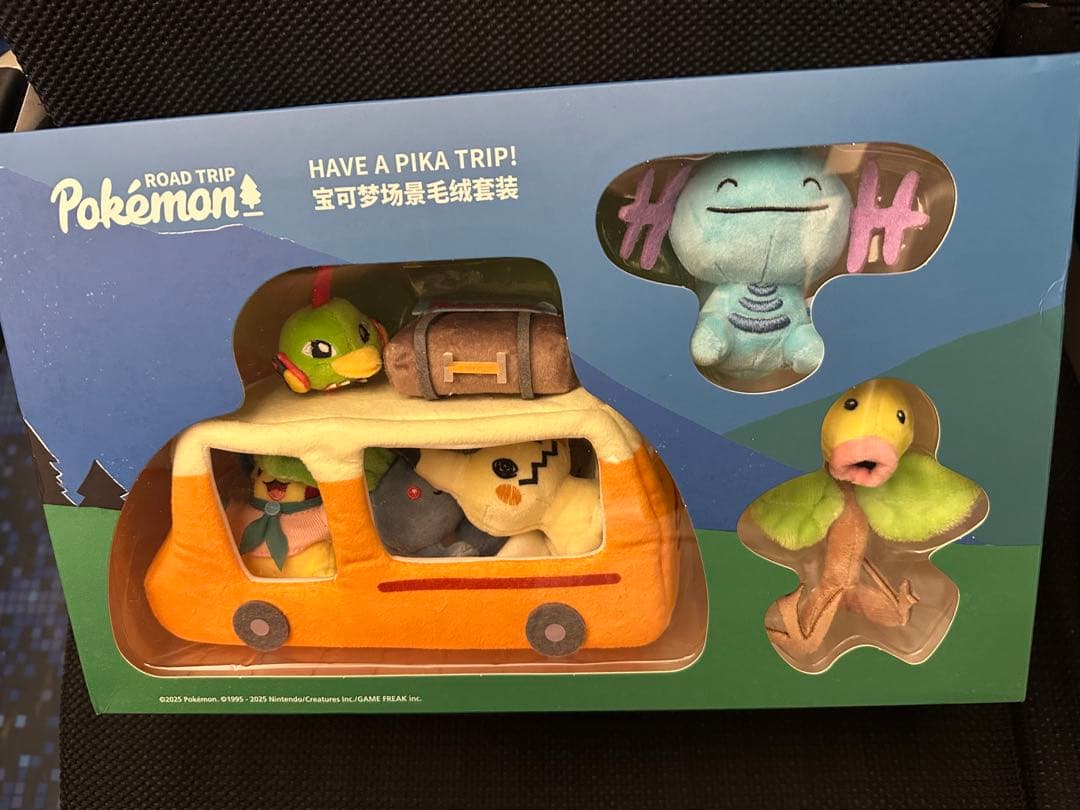 【即発送】ポケモン 中国限定 Road Tripキャンプシリーズぬいぐるみ 新品