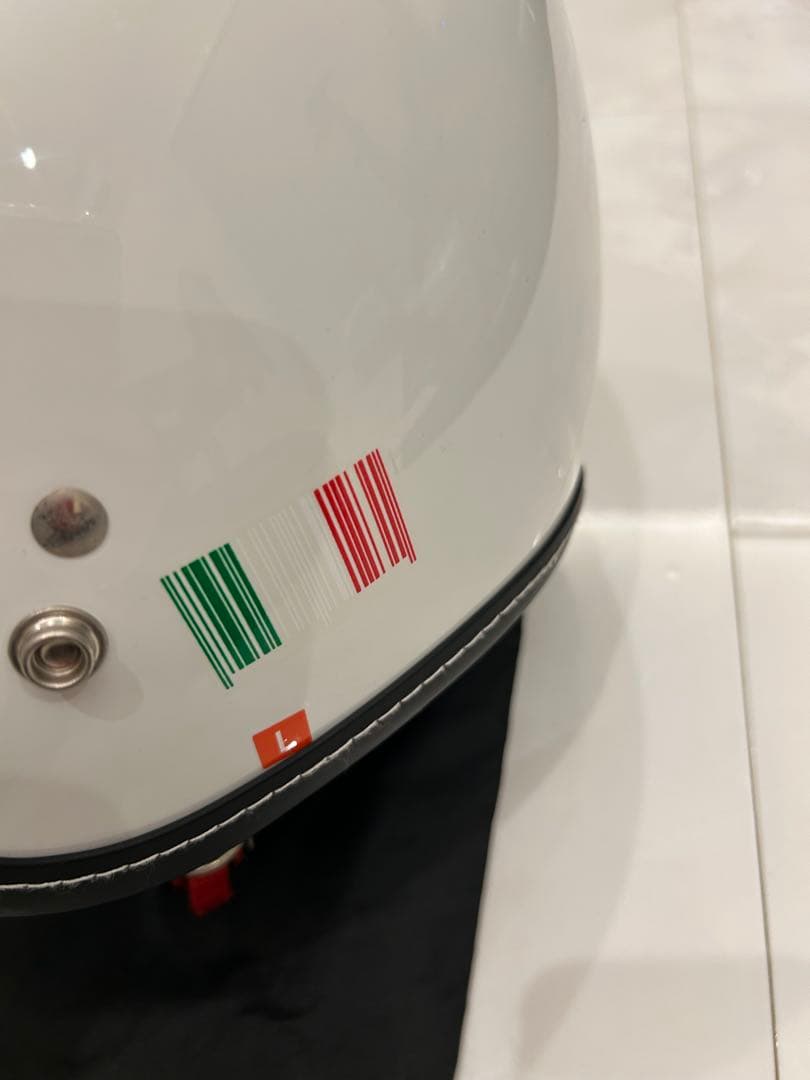 Vespa ホワイトヘルメット Lサイズ