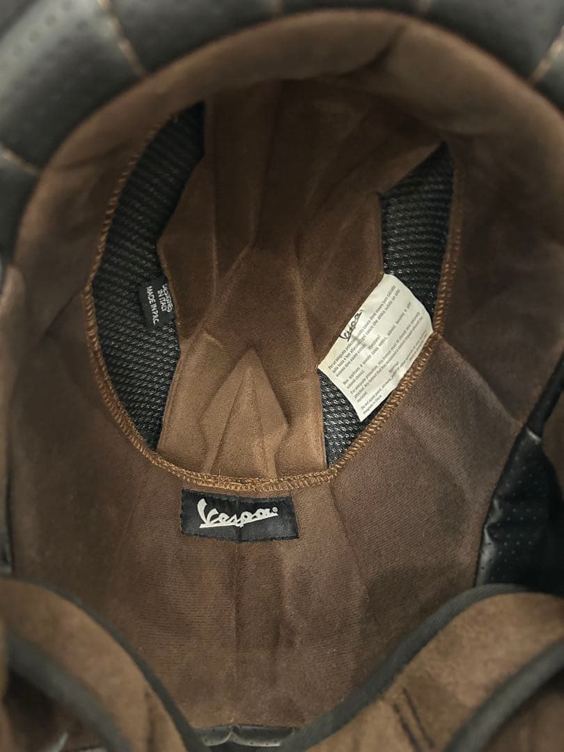 Vespa ホワイトヘルメット Lサイズ