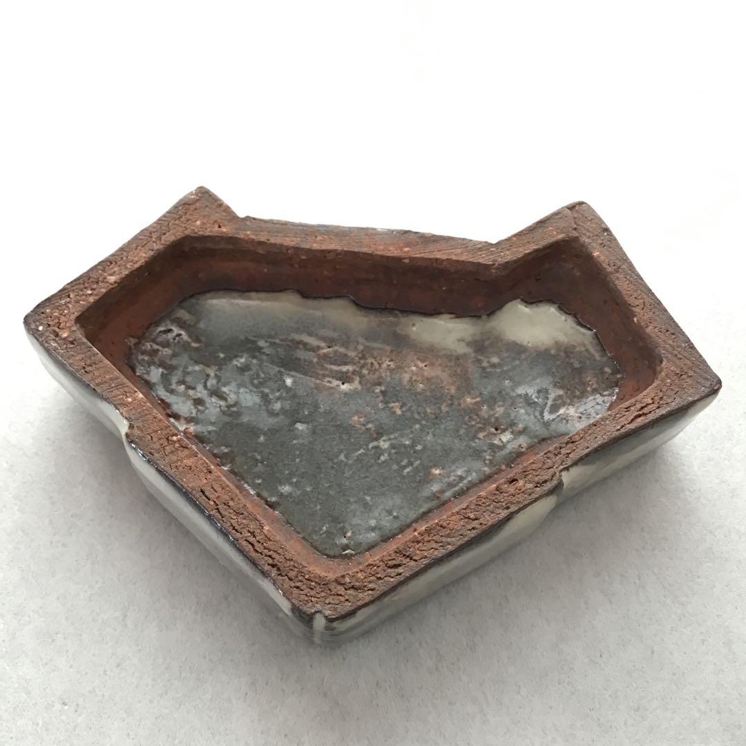 茶道具　萩焼「結文」　香合　田原陶兵衛作　栞　共箱　S79KG