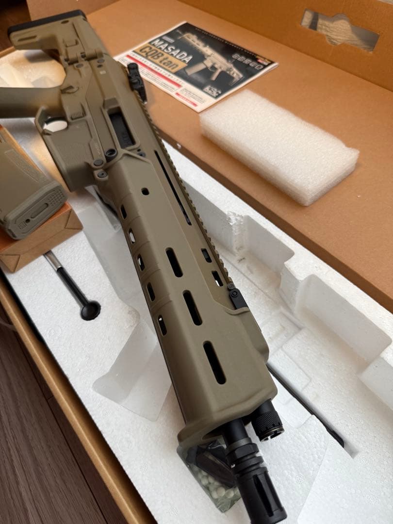 KSC MASADA CQB タンカラー マサダ ガスブローバック　予備マグ