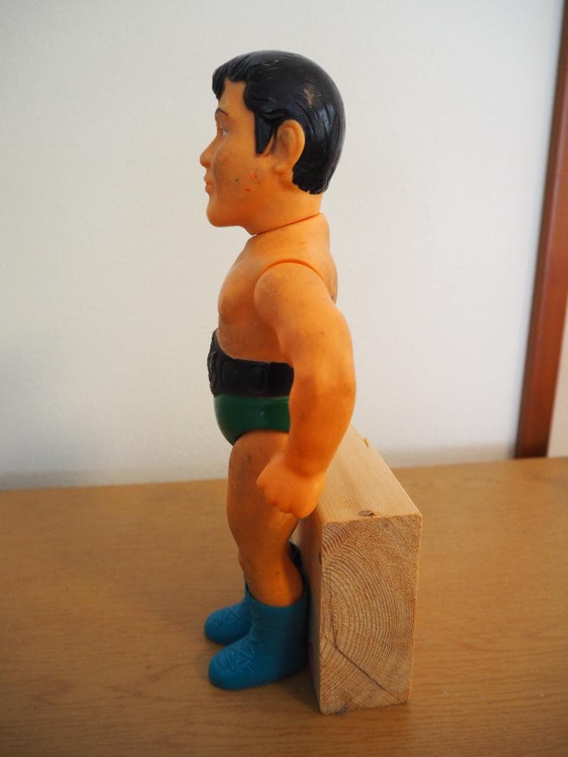 アントニオ猪木　ソフビ　24cm　当時物　希少　ブルマァク　日本プロレス