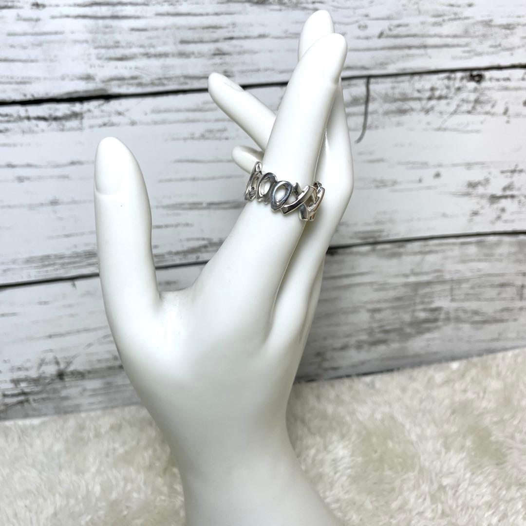 TIFFANY&Co. ティファニー　ラブ&キスリング　12号