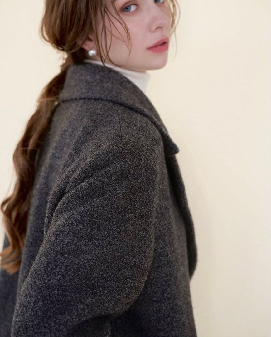 【新品未使用】Acka. over wool jacket