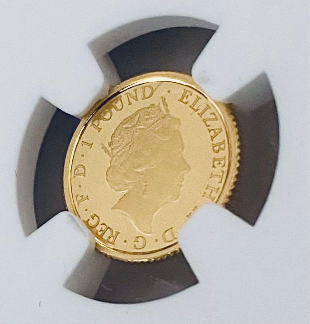 2015年イギリス ブリタニア 1ポンド NGC PF70ULTRA CAMEO