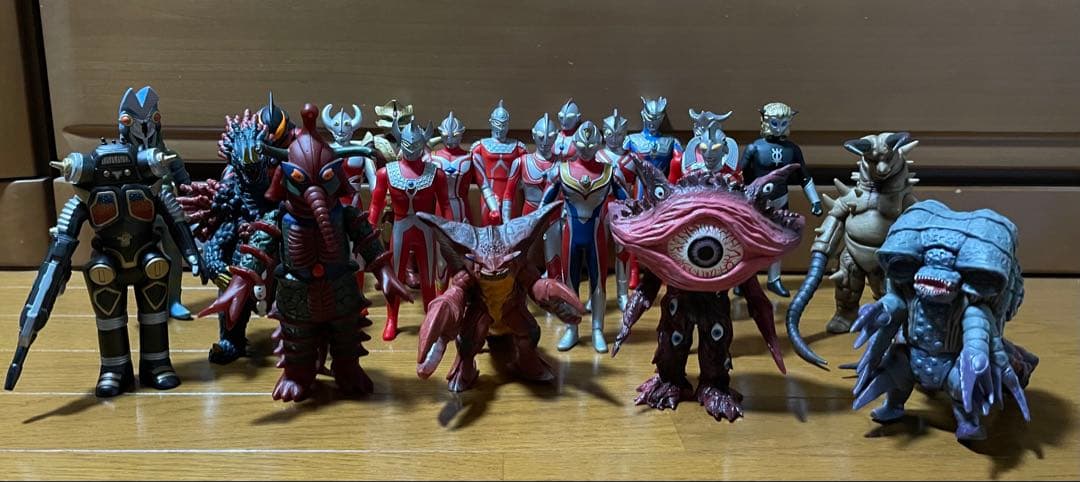 ウルトラマン ソフビ 戦闘機 変身セット まとめ売り