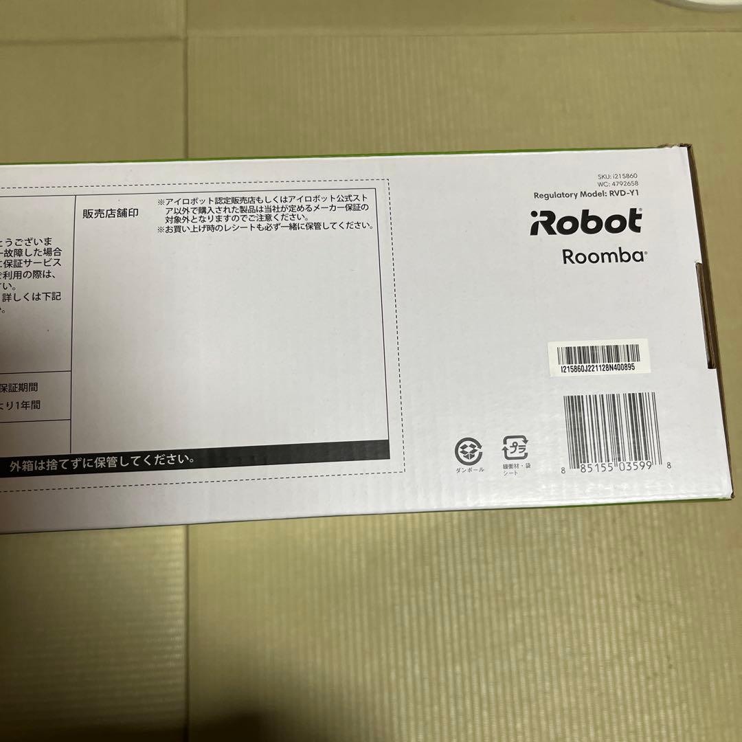 ルンバi2、箱あり、取説あり