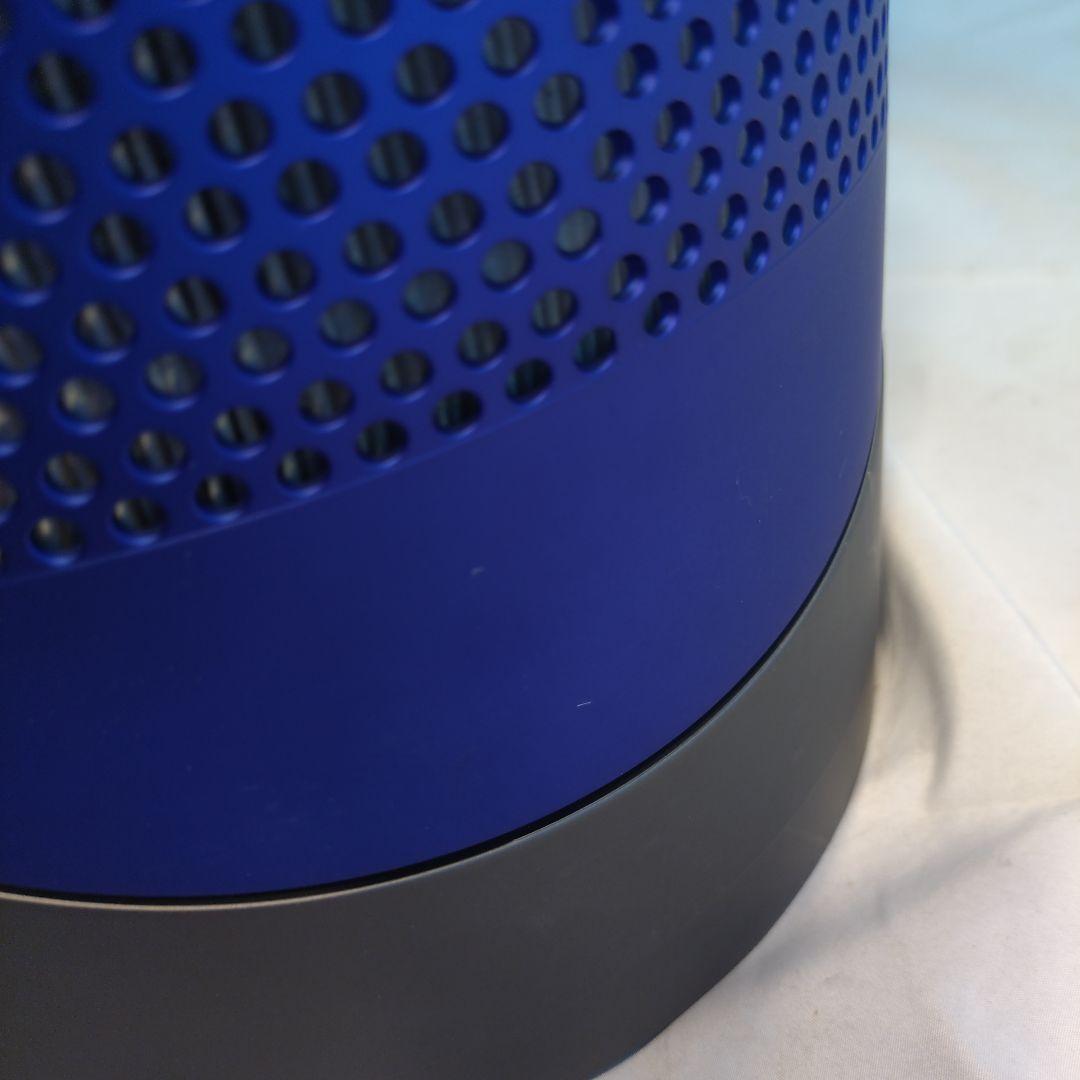 HP01空気清浄機能付きファンヒーター　hot+cool 青色 リモコン付き