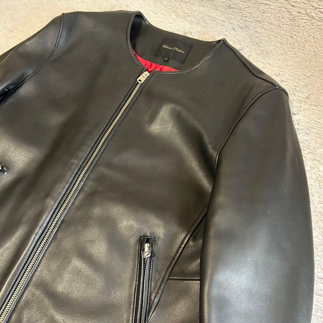 UNION STATION ユニオンステーション　シングルレザージャケット　XL