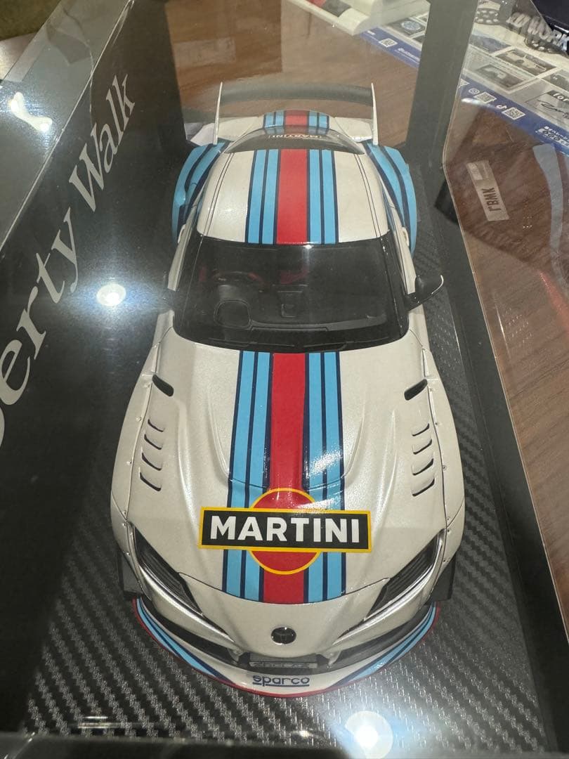 1/18 ignition  LBWK  トヨタスープラ　マルティニカラー