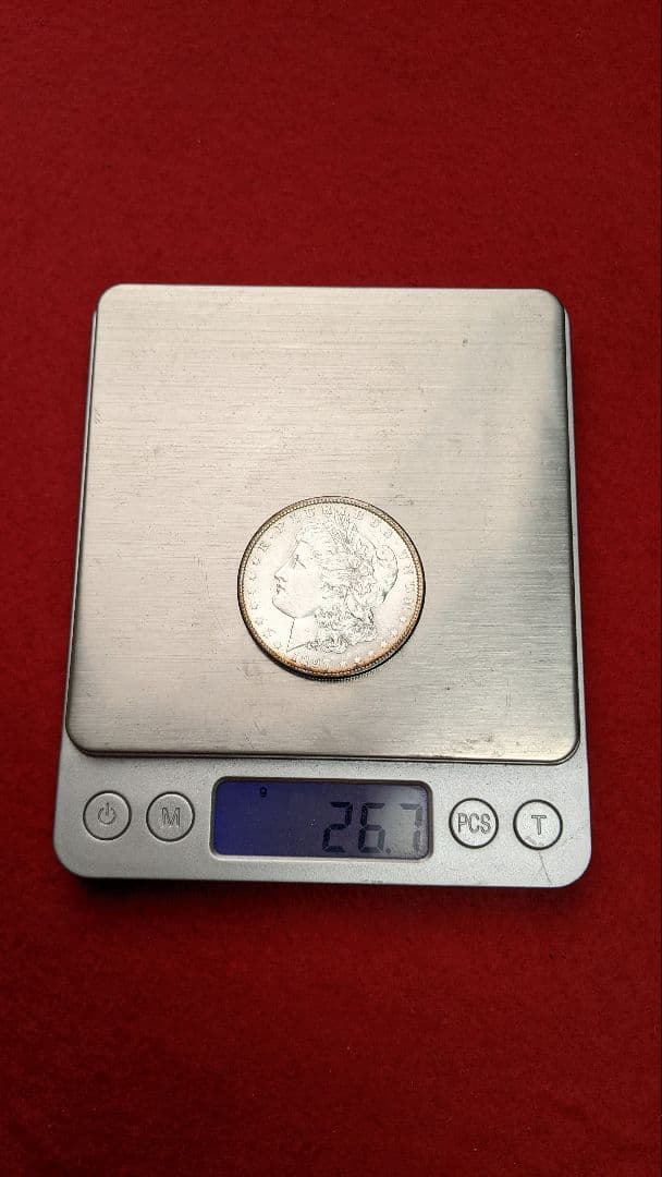 B*k様 1897年 アメリカ $1 銀貨 モルガン Morgan ドル 古銭