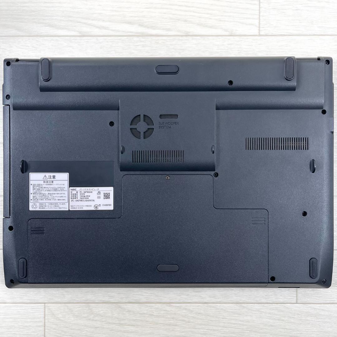 NEC LAVIE i7 SSD＋HDD メモリ16G タッチパネル ノートPC