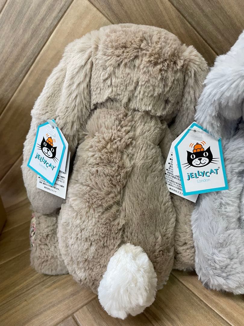   うさぎ　ぬいぐるみ　花柄×3 ノーマル×3