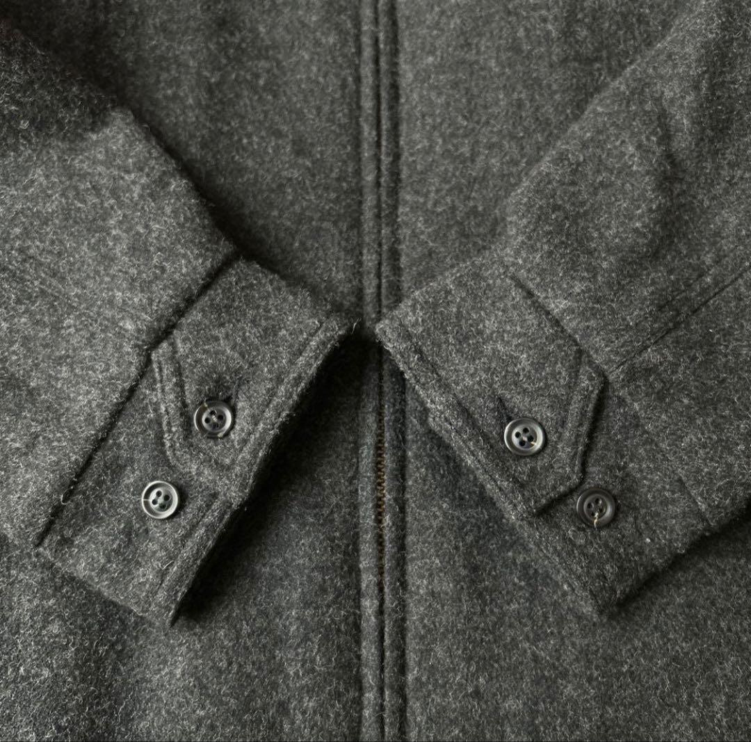 美品 WOOLRICH ウールスイングトップドリズラー　チャコールグレー