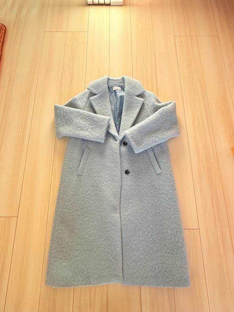 プラステ　シャギーチェスターコート