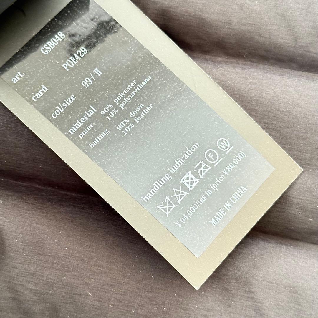 ☆新品未使用☆1PIU1UGUALE3 GOLF ダウンスニード 2