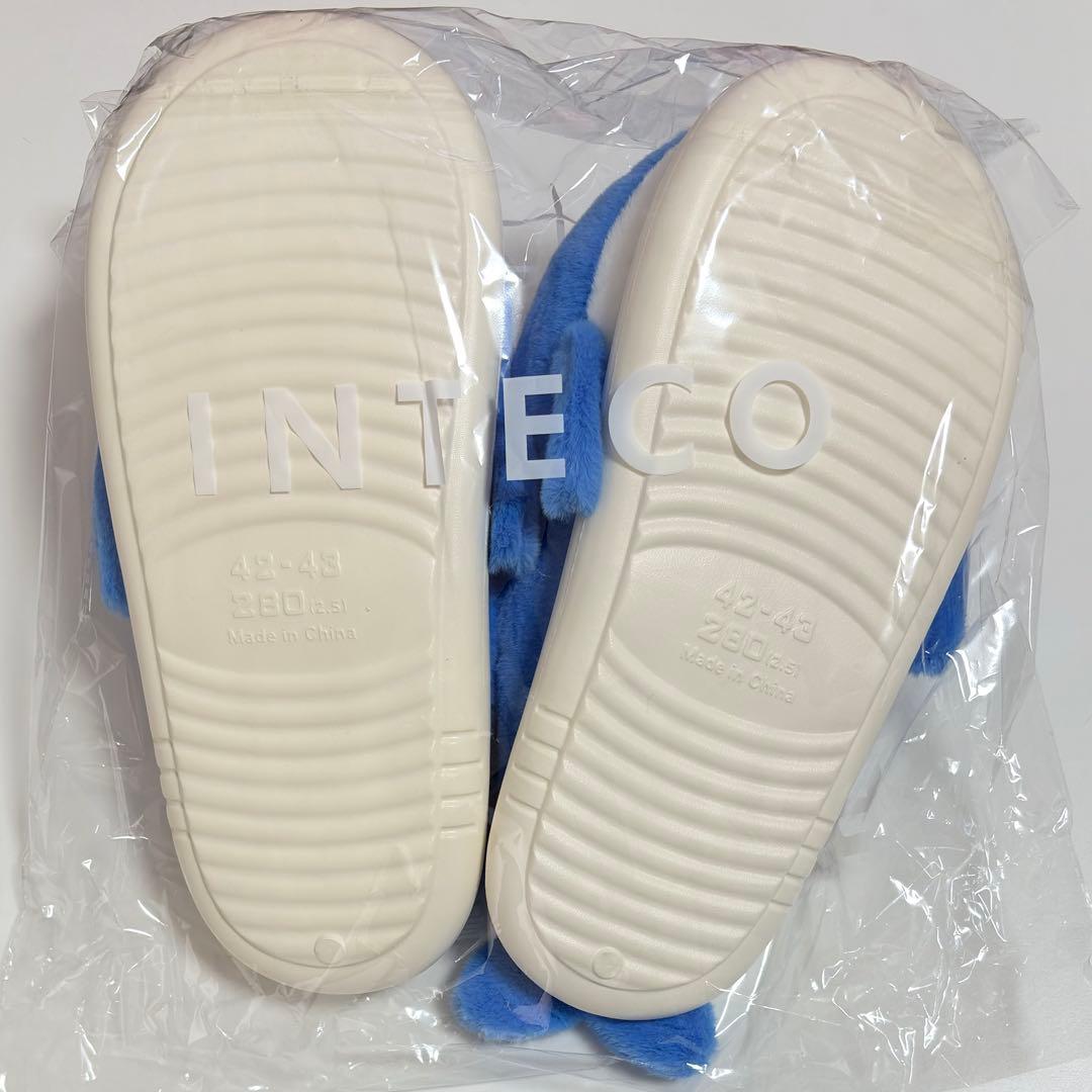 ブルーアーカイブ　韓国　公式品　ホシノ　スリッパ 特典アクリルキーリング付き