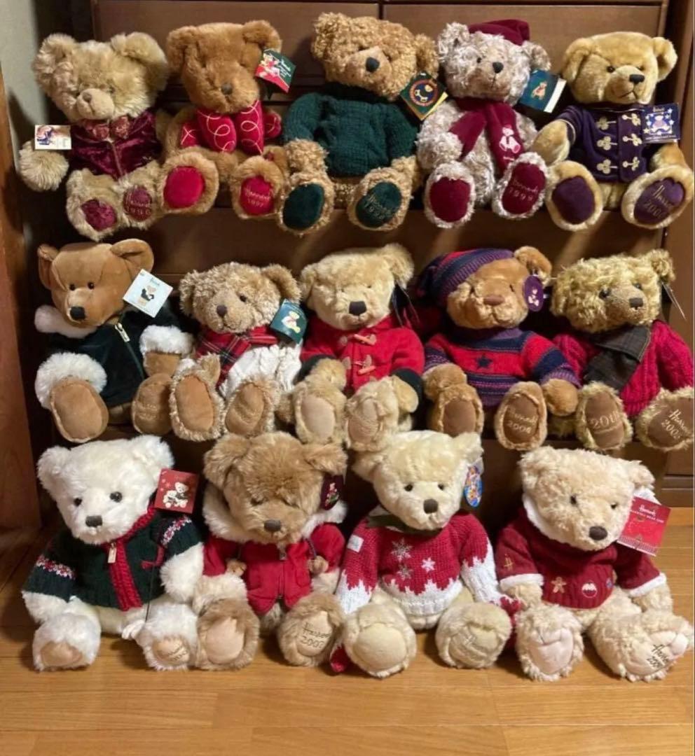 ハロッズ Harrods テディベア　14体セット 1996～2009