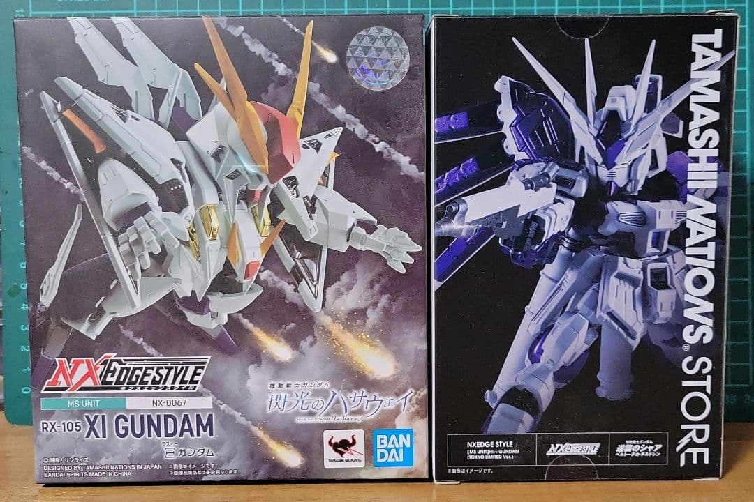 NXEDGE STYLE クシィガンダムとHi-ニューガンダムの2体セット