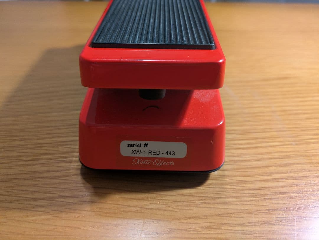 【希少】Xotic Wah limited red