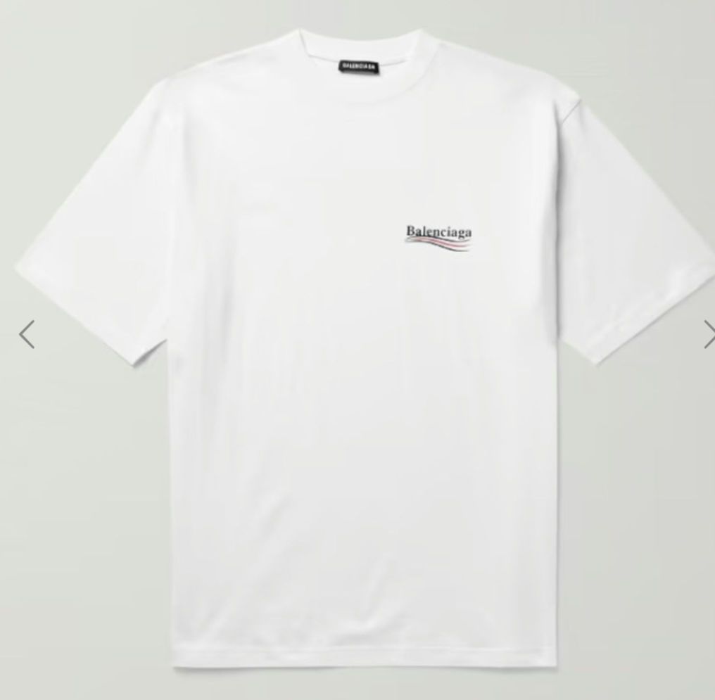 Balenciaga ホワイト Tシャツ Mサイズ 新品タグ付き