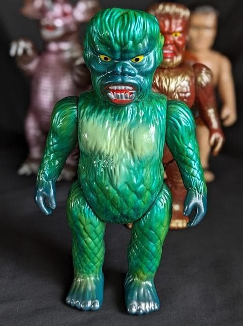 フランケンシュタイン＆バラゴン＆サンダ＆ガイラ（Ｍ１号） ソフビ４体セット