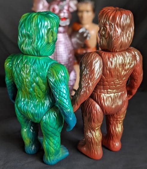 フランケンシュタイン＆バラゴン＆サンダ＆ガイラ（Ｍ１号） ソフビ４体セット