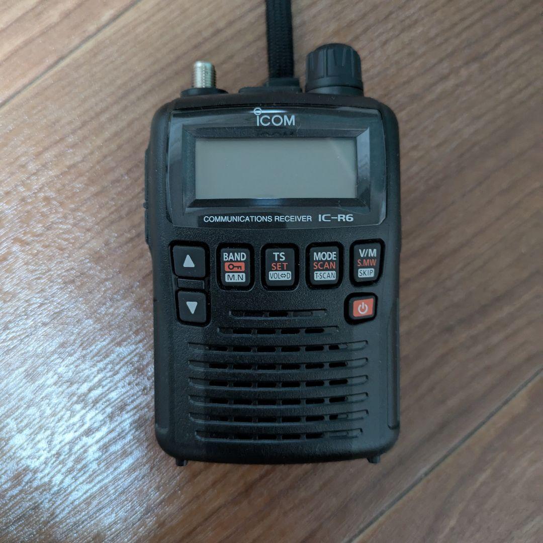 【おまけ付き】ICOM IC-R6 エアーバンドスペシャル 電池交換必要