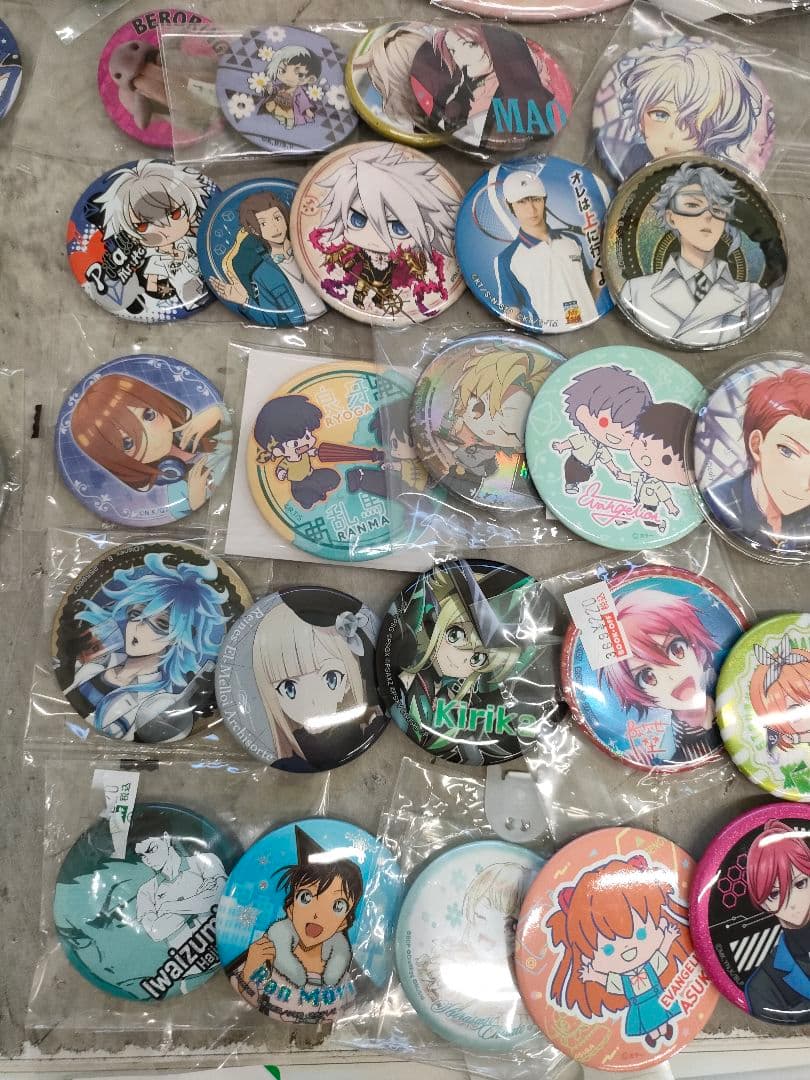 ノンジャンル　缶バッジのみ　アニメ　キャラクター　210点以上