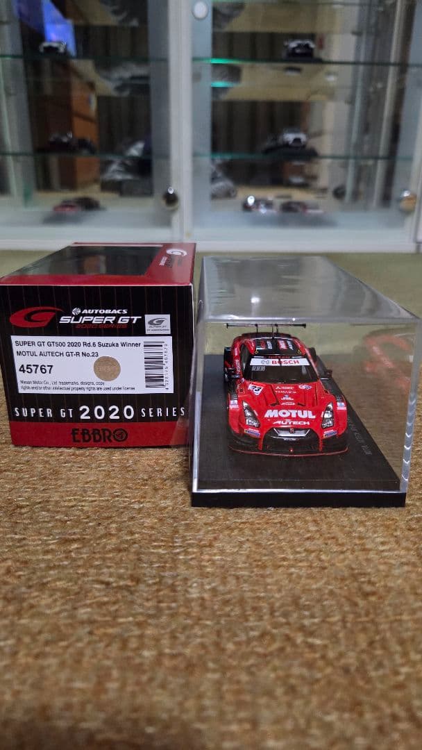 1/43 エブロ モチュール オーテック GT-R Nismo 2020