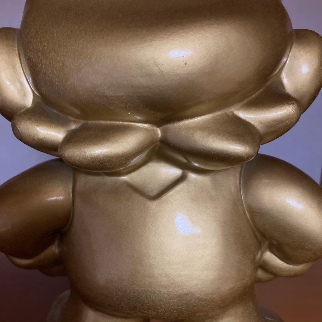 スーパーマリオ像ゴールド