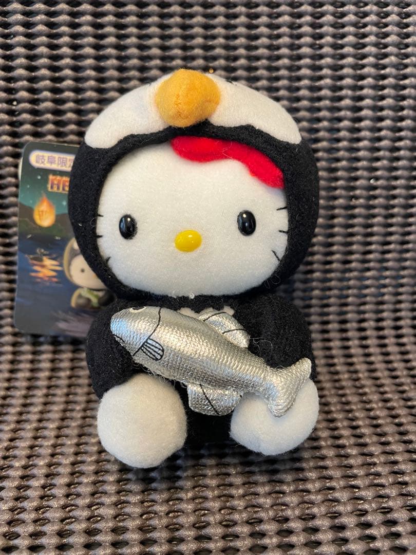 岐阜限定 ご当地 ハローキティ 鵜 ぬいぐるみ