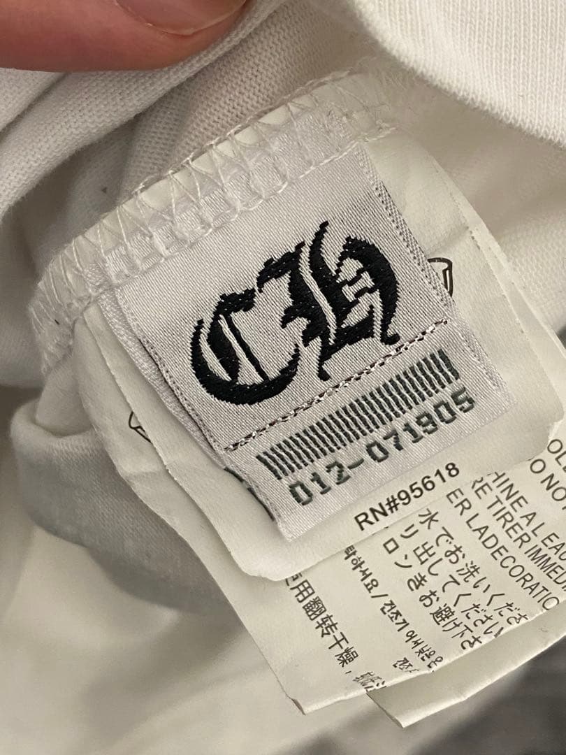 CHROME HEARTS クロムハーツ Tシャツ 白 XL