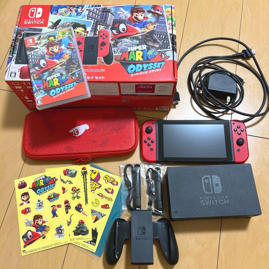 【完品】Nintendo Switch スーパーマリオオデッセイセット