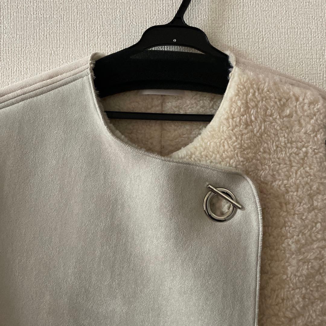 6日間限定♡Eimee Lawウールフリースノーカラーコート