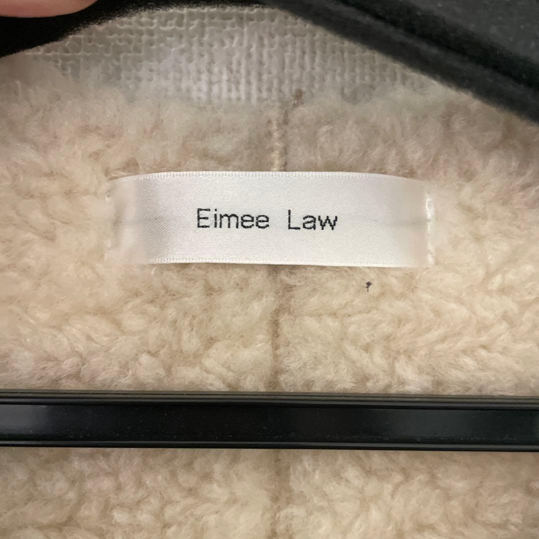 6日間限定♡Eimee Lawウールフリースノーカラーコート