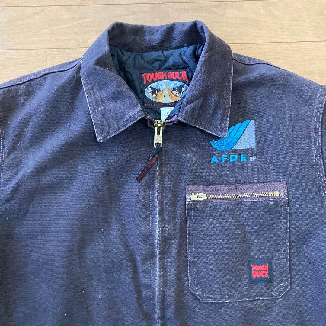 希少 カナダ製 TOUGHDUCKタフダック デトロイトジャケット⭐️カッコいい！