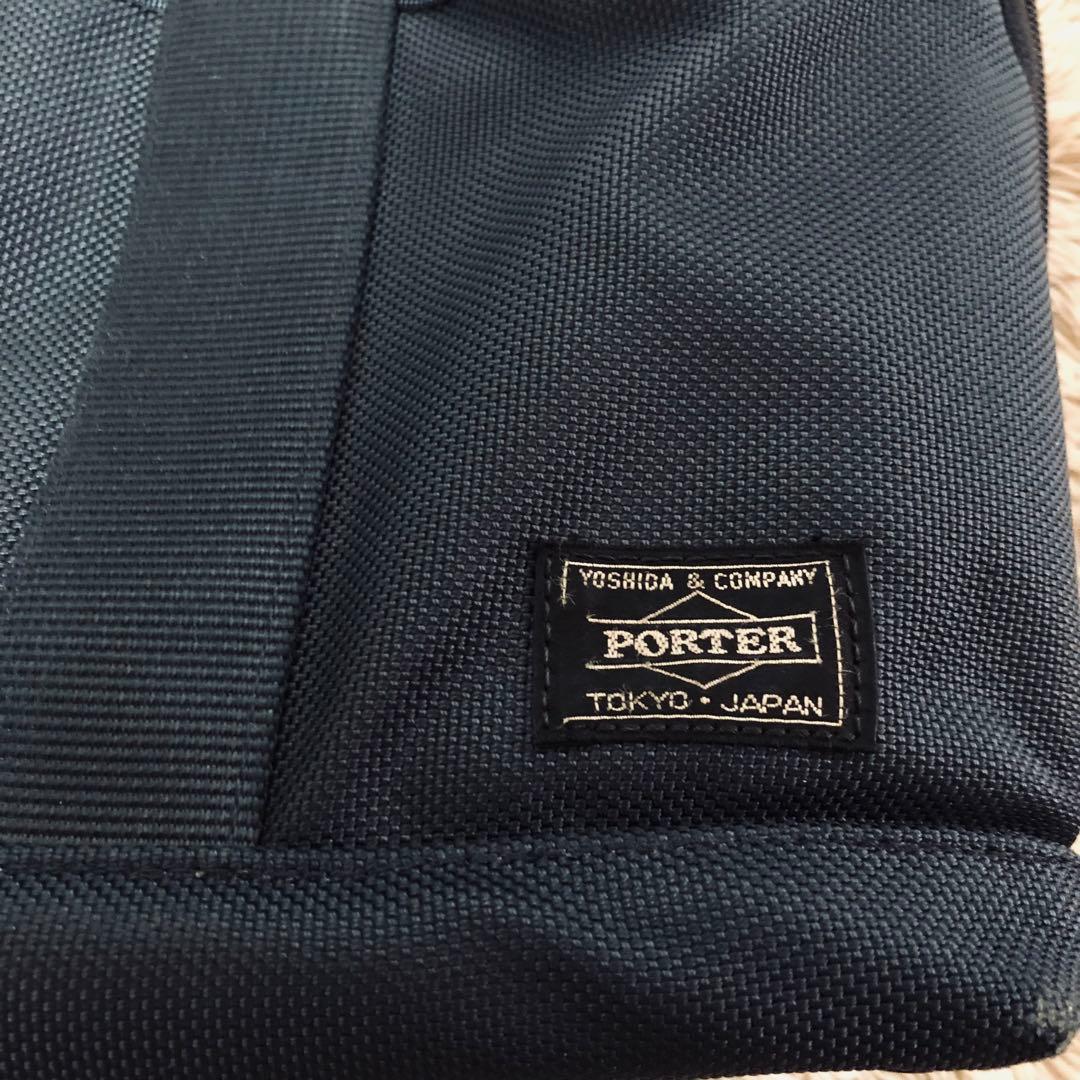 ポーター ステージ 2WAY ブリーフケース ビジネスバッグ ネイビー　美品