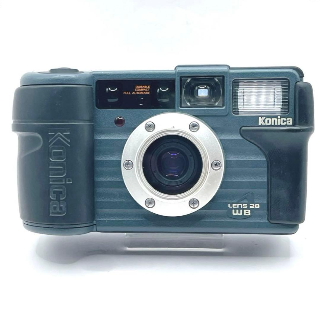 【美品】Konica Lens 現場監督28WB コンパクトカメラ 防塵 防水