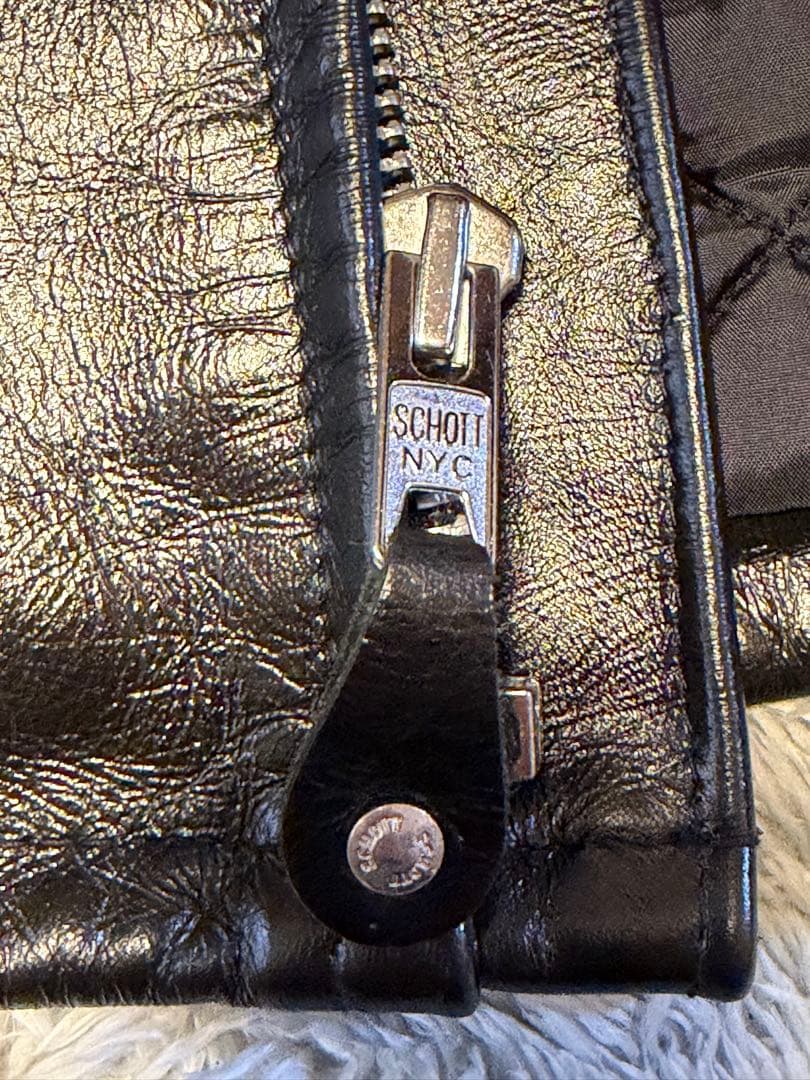 SALE‼️ SCHOTT ショット 641HH シングルライダース 馬革　黒