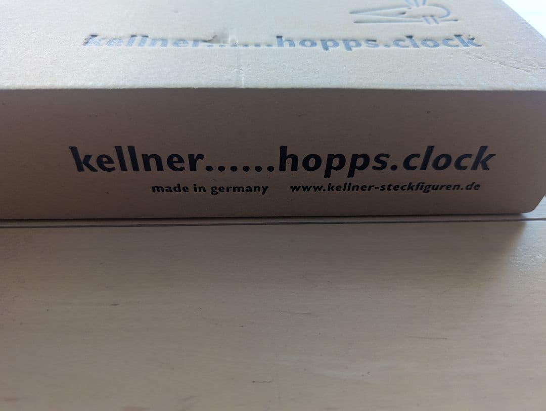 レア Kellner ケルナー ドイツ製 hopps.clock 掛時計