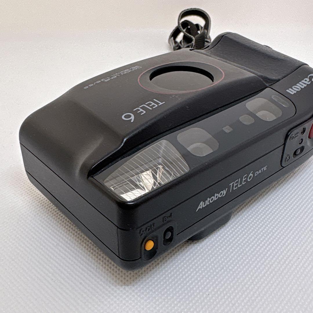 【通電確認済み】 CANON Autoboy TELE 6 フィルムカメラ テレ