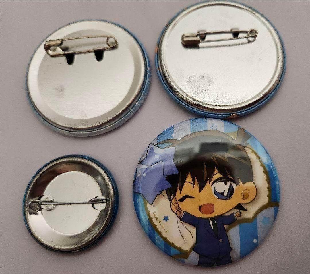 名探偵コナン　工藤新一　グッズ　14点セット　シークレットナイト　缶バッジ　レア
