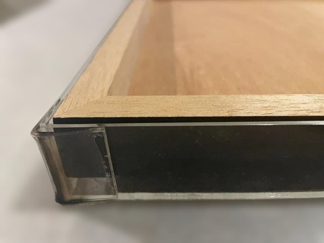 大型 アクリル フレーム 長方形 アート 絵画 ファブリック 染色 展示 特注品