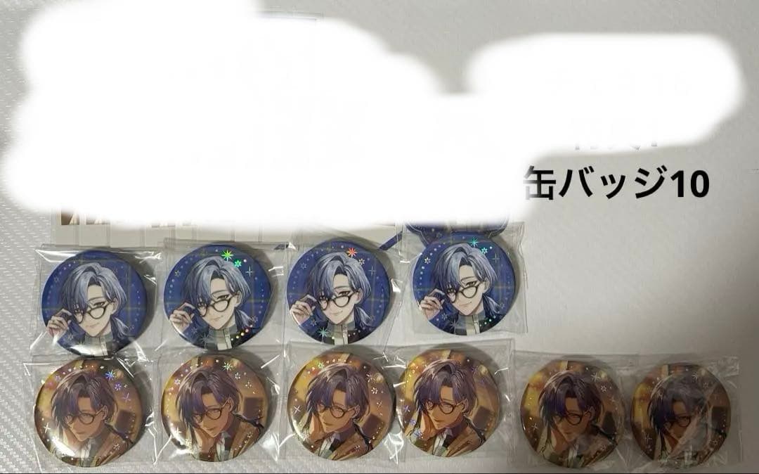 にじさんじ ウィンターデート ミランケストレル 缶バッジ チェキ 特典