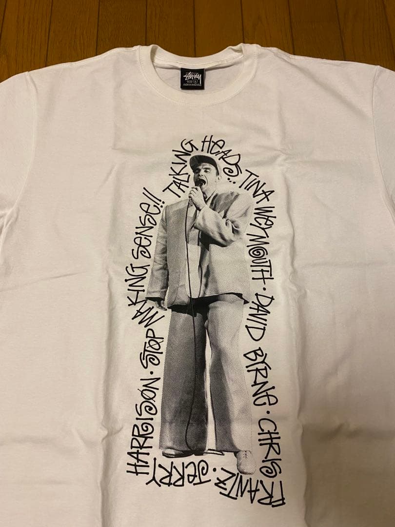 Stussy Talking Heads Tシャツ　野村　着用