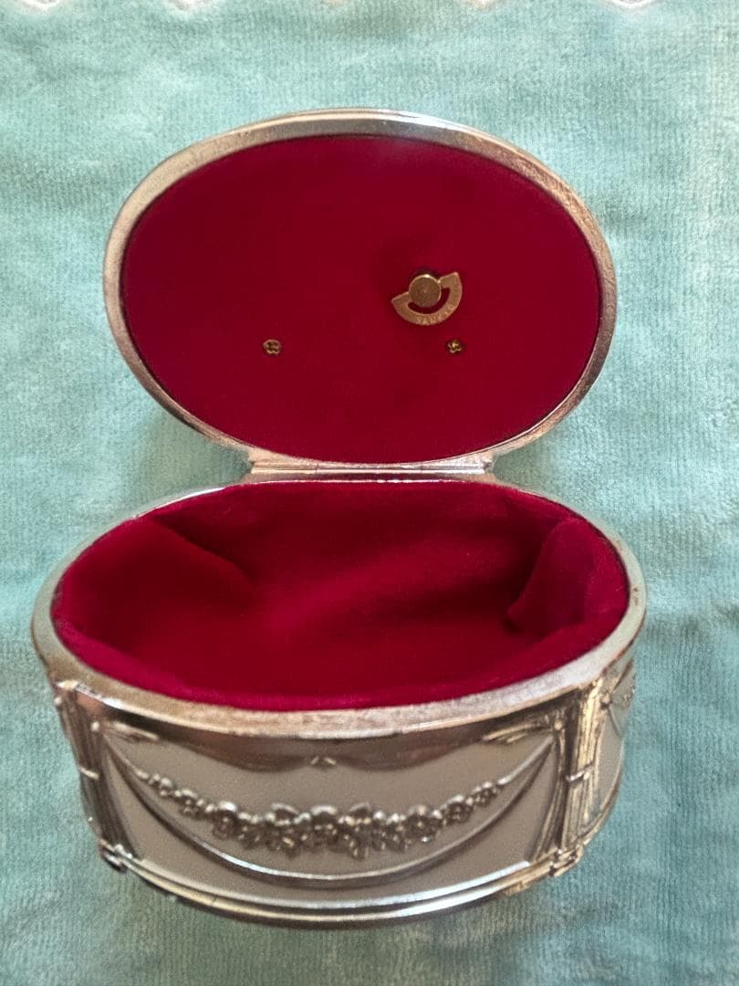 SILVER OHNO オーバル型オルゴール フェリス女学院大学卒業記念