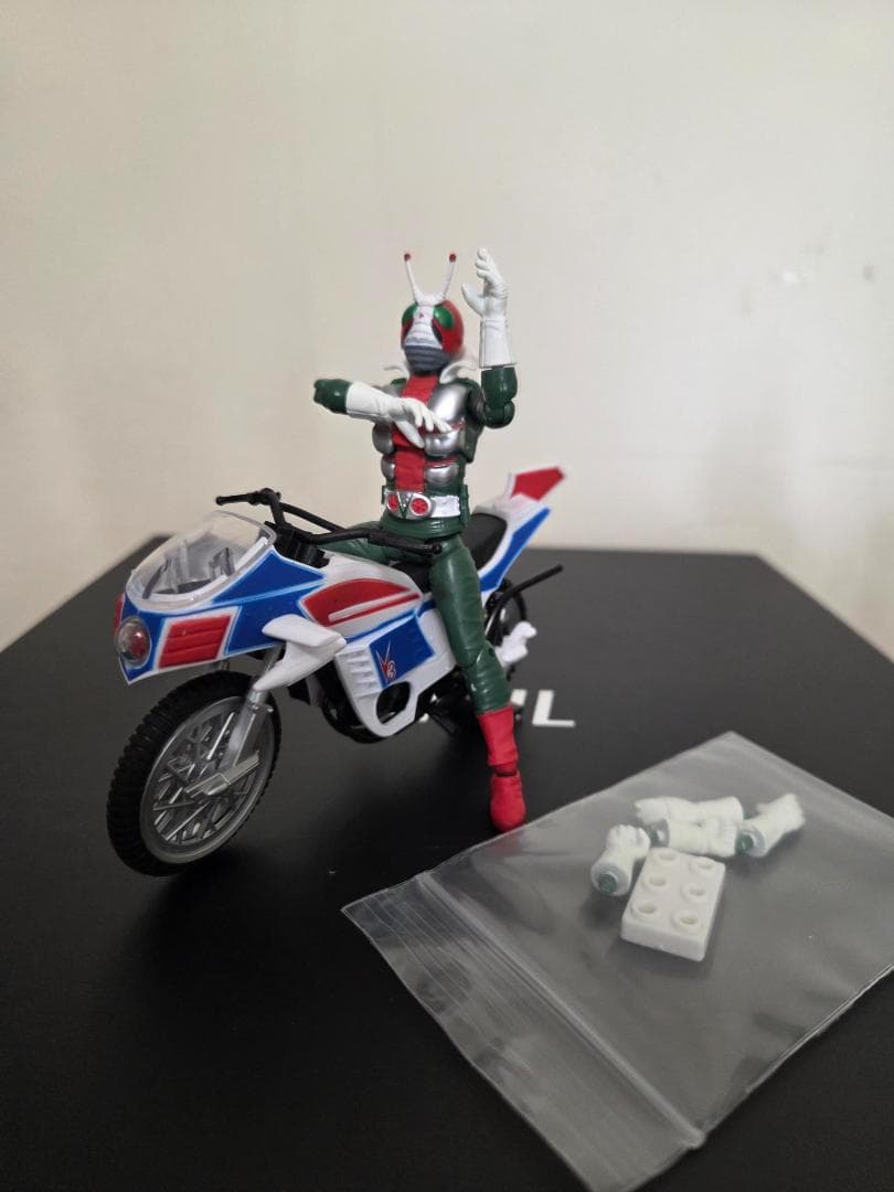 SHODO-X 仮面ライダー フィギュア１０体 「バイクセット８台」