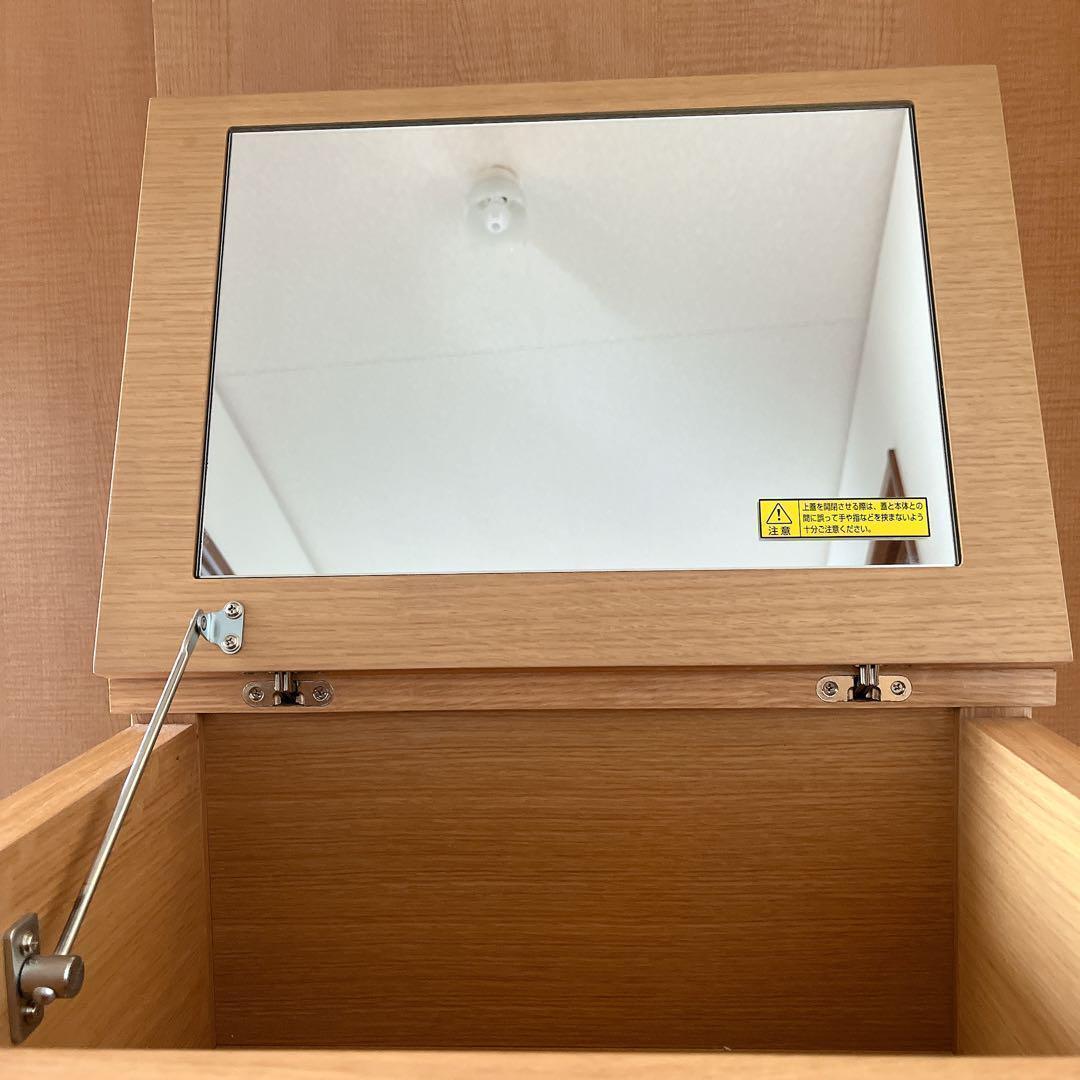 ゆーへー様リクエスト品】MUJI 無印良品 ドレッサー & チェア タモ材 ナチ