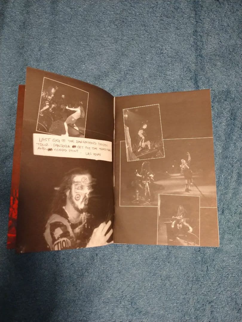 パンテラ PANTERA 直筆サイン 色紙 ポストカード ヴィンテージ